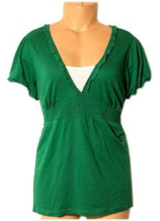  Layered Emerald Green St Patricks Day Shirt Top Blouse Plus Size 1X