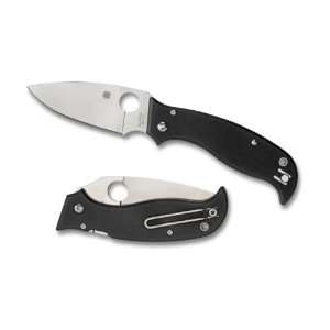  Knife With Broad Vg 10 Plainedge Flat Ground Blade Black G 10 