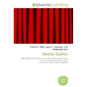  Hedda Gabler (9786132790965) Books