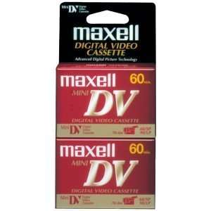   DIGITAL VIDEO TAPES (60 MIN, 2 PK) (VIDEO TAPE/ACCESS) Electronics