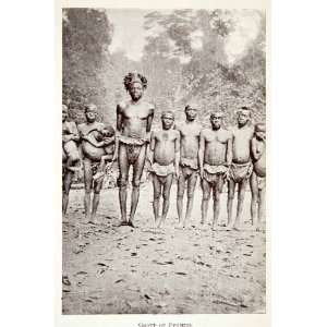  1923 Print Africa Pygmy Tribe Tribal Anthropology 