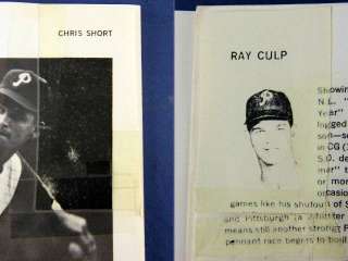 Vintage Baseball 1966 Philadelphia Phillies Yearbook  