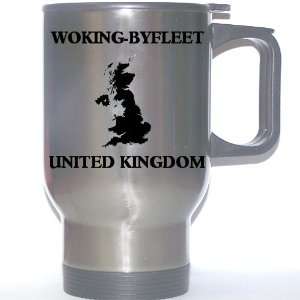  UK, England   WOKING BYFLEET Stainless Steel Mug 