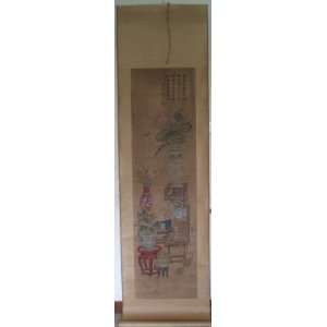  Signed Scroll Painting by Zhao ZhiQian (1829 1884), Chinese Antique 