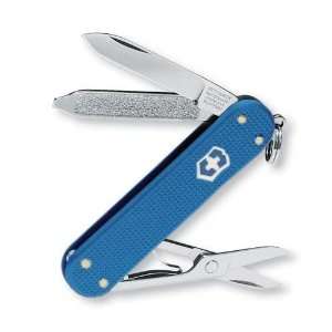   Classic SD Alox Metal MultiTool Pocketknife, Blue