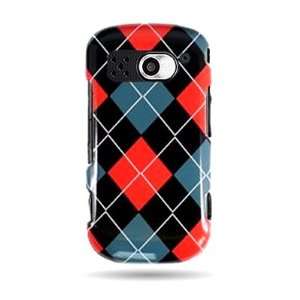 WIRELESS CENTRAL Brand Hard Snap on Shield With BLACK RED CHECKERED 