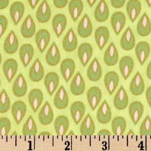  44 Wide Penny Lane Drops Moss Fabric By The Yard Arts 