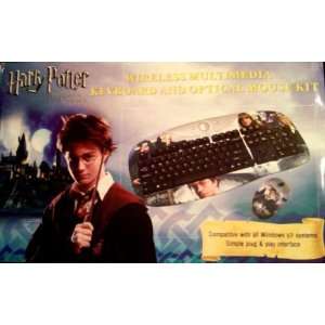  Potter Wireless Multimedia Keyboard and Optical Mouse Kit Electronics