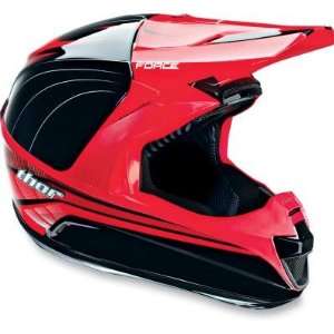  Thor Motocross Force Superlight Helmet   Medium/Black/Red 