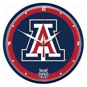 Arizona Wildcats Round Clock