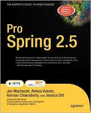 Pro Spring 2.5, (1590599217), Anirvan Chakraborty, Textbooks   Barnes 