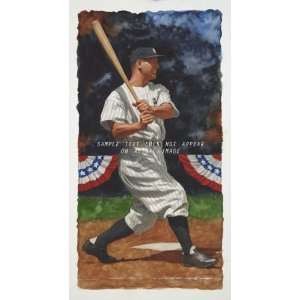  Gehrig   Standard Giclee on Canvas Framed     27 x 15 