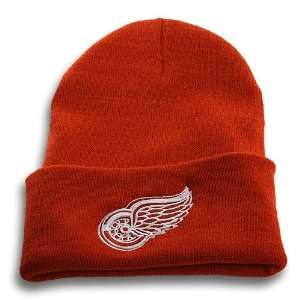   Detroit Red Wings YOUTH Red Cuffed Knit by Reebok