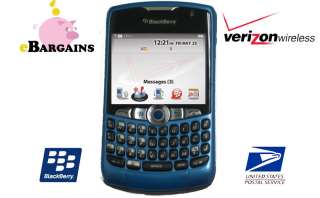 Blackberry Curve 8330 Blue phone Verizon Wireless NEW 843163037618 