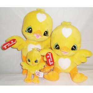  Exclusive Hearry Bams Duck Plush Set of 3 Pieces By DTM 