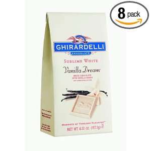 Ghirardelli Chocolate Sublime White Vanilla Dream, White Chcolate with 