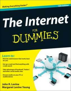  & NOBLE  The Internet For Dummies by John R. Levine, Wiley, John 