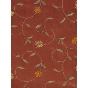  Fabricut FbC 2986404 Gilroy Floral   Copper Fabric Arts 