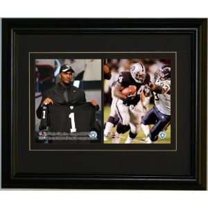  Oakland Raiders JaMarcus Russell and Lamont Jordan Framed 