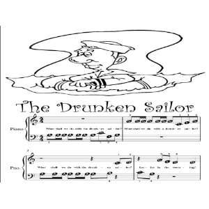  Drunken Sailor Beginner Tots Piano Sheet Music 