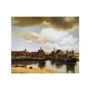  Vue de Delft by Johannes Vermeer 32x24