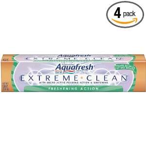   Extreme Clean Freshening Action Toothpaste, 5.6 Ounce (Pack of 4