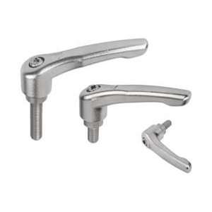  Kipp Sz 2 M10x50mm Ss Clamp Lever W/ext Thrd