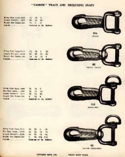 Horse & Mule Jewelry Saddlery Harness Catalog 1948 rare  