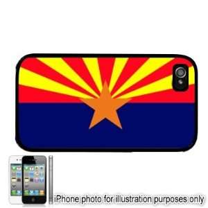  Arizona State Flag Apple iPhone 4 4S Case Cover Black 