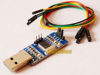 USB 2.0 To RS232 TTL Module Converter PL2303 + 4 Cable  