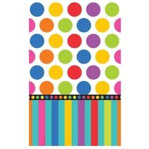  Dots and Stripes Birthday Tablecover Toys & Games