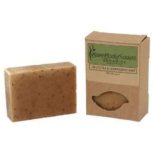  Organic Green Tea & Lemongrass Soap (3 pack) Beauty