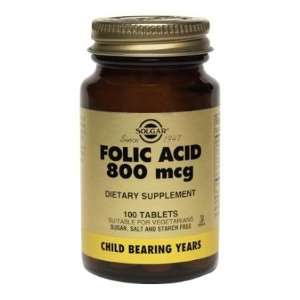  Folic Acid 800 mcg 250 Tablets