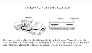 Veyron VC MEML Reversing Rear View Camera for Mercedes Benz M/ML Class 