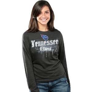 5th and Ocean Tennessee Titans Womens Long Sleeve Triblend T Shirt 