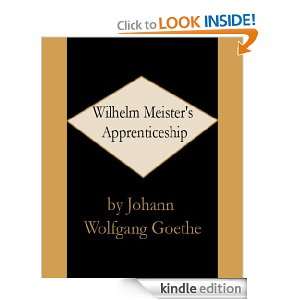 Wilhelm Meisters Apprenticeship Johann Wolfgang Goethe  