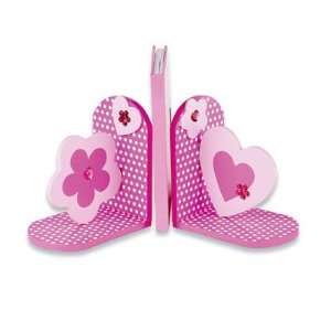  Think Pink Spotty Bookends Toys & Games