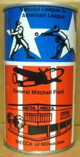 GRAFS COLA ALL STAR GAME 75 Soda CAN Milwaukee SPORTS  