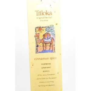 Cinnamon Spice   Triloka Original Herbal Incense Sticks
