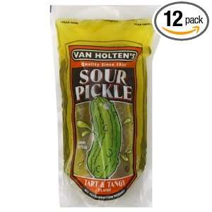 Van Holten Pickle, Sour Dill, 1 count Grocery & Gourmet Food