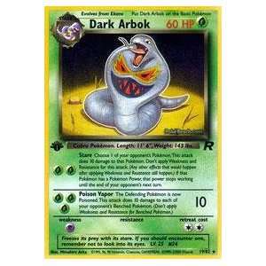  Pokemon   Dark Arbok (19)   Team Rocket Toys & Games