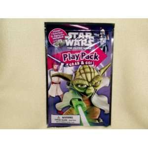    Stars Wars the Clone Wars Play Pack Grab & Go Toys & Games
