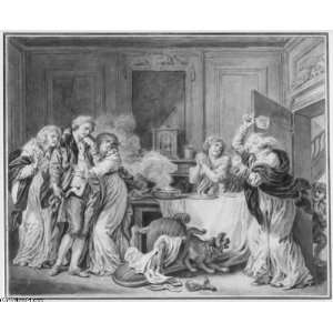   Jean Baptiste Greuze   32 x 26 inches   The Angry Wife