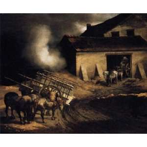  Gericault   The Plaster Kiln   Hand Painted   Wall Art 