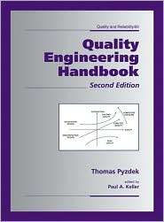 Quality Engineering Handbook, Vol. 60, (0824746147), Thomas Pyzdek 