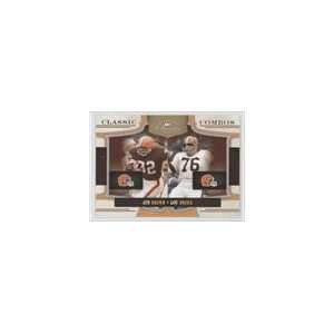   Combos Silver #3   Jim Brown/Lou Groza/250 Sports Collectibles