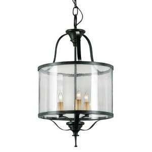 Currey and Company 9183 Ardmore   Three Light Hanging Lantern, Old 