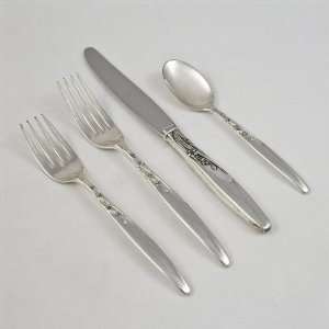  Summer Song by Lunt, Sterling 4 PC Setting, Luncheon Size 