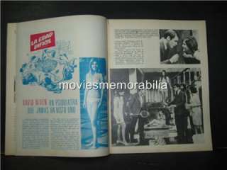 BRIGITTE BARDOT ARTICLE CINELANDIA MEX MAGAZINE 1969  