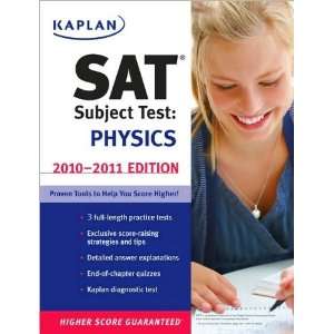 Kaplan SAT Subject Test Physics 2010 2011 Edition (text only) Original 